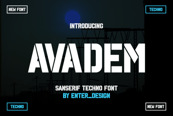 Avadem: The Bold Sans Serif Font for High-Impact Campaigns