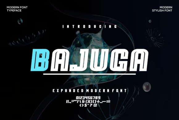 Bajuga: The Bold Sans Serif Font for Crafters
