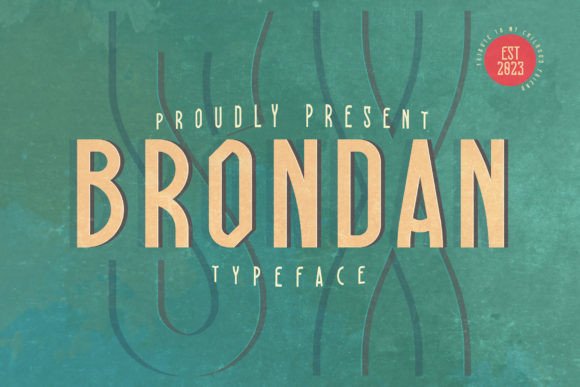 Brondan Sx Typeface for Editorial Design