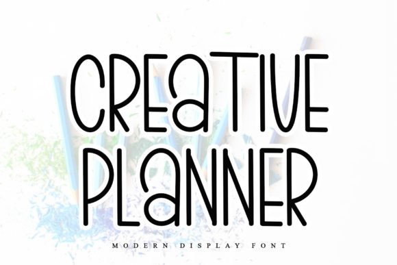 Creative Planner Font Review for Modern Branding
