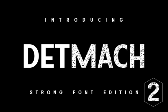 Detmach Typeface for Modern Brand Identity