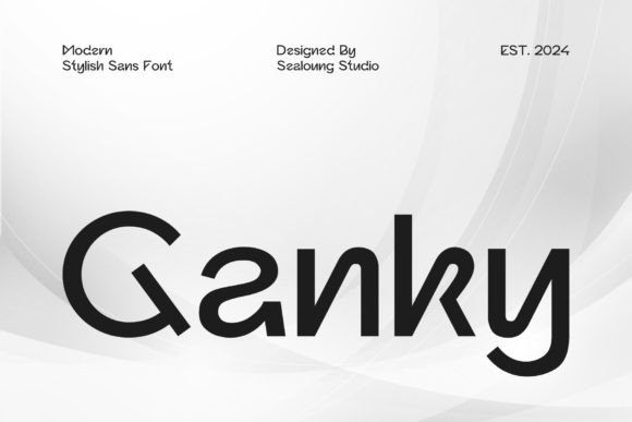 Ganky Font Review for Small Business Branding