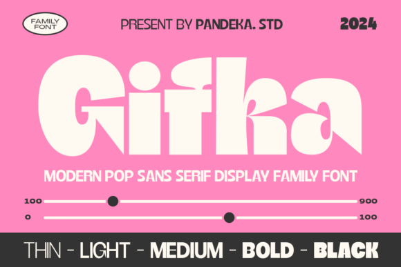 Gifka Font: A Modern Pop Typeface for Bold Brands