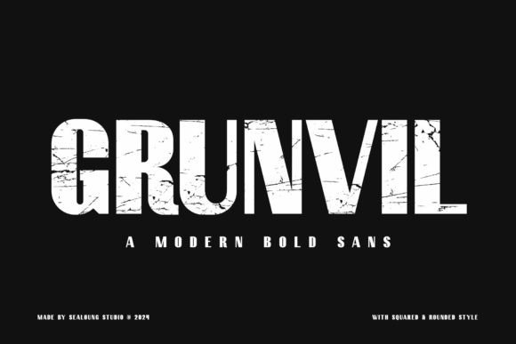 Grunvil: The Bold Sans Serif Typeface for Modern Brands