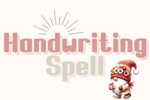 Handwriting Spell Font for Modern Web Design