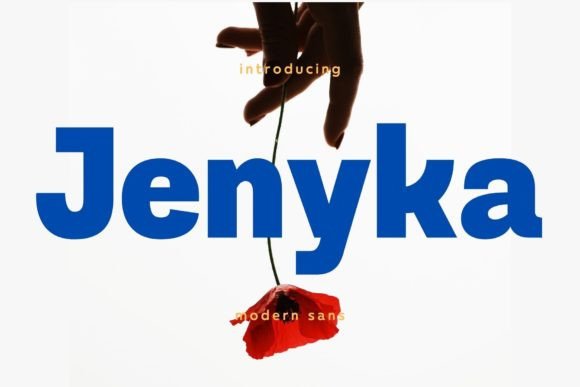 Jenyka: A Modern Sans Serif Typeface for Branding