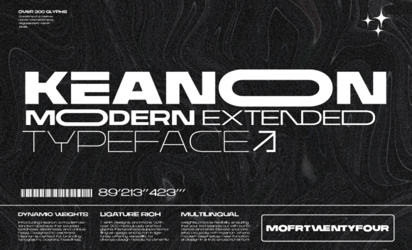 Keanon Font for Modern Crafters and Sellers