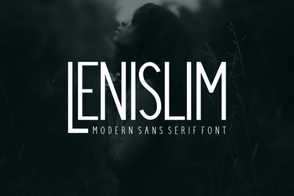 Lenislim Font Review for Modern Branding