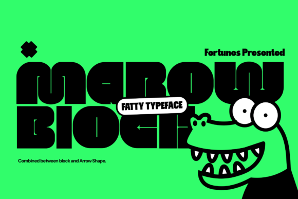 Marow Block Typeface for Bold Branding