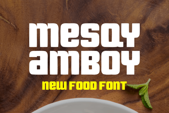 Mesqyamboy Font: Elevate Your Campaign Visuals