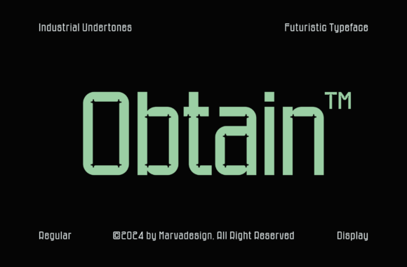 Obtain Font: Modern Sans Serif for Web Design
