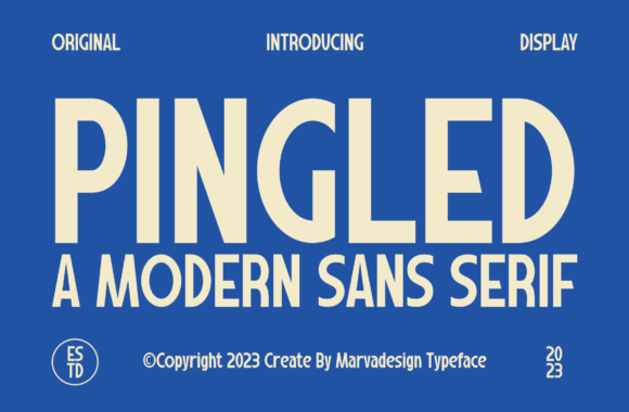 Pingled Font Review: A Clean Sans Serif for Modern Design