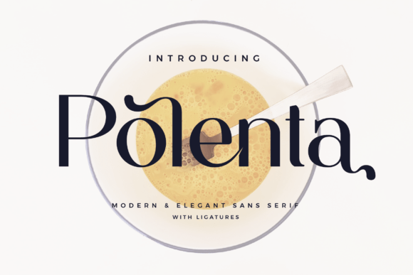 Polenta Sans Font Typeface for Modern Branding