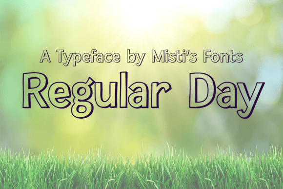 Regular Day: A Modern Sans Serif Typeface for Digital Brands