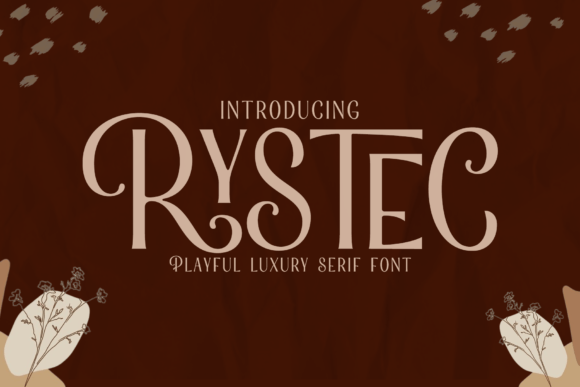 Rystec: A Modern Sans Serif Font for Branding