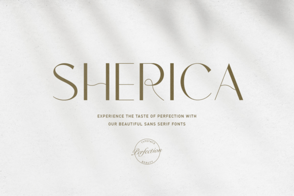 Sherica Font Review: Elegant Sans Serif for Luxury Branding