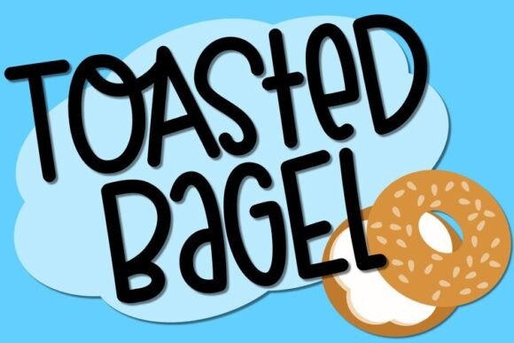 Toasted Bagel Font: A Playful Sans Serif for Modern Editorial Design