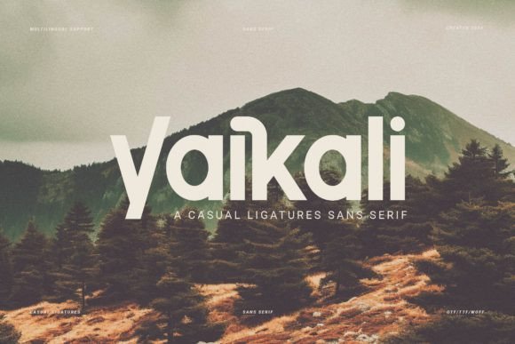 Yaikali Font: Elevating Modern Web Typography